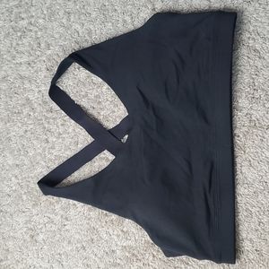 Prana Women sport bra running gym casual hiking lightweight casual sz M black